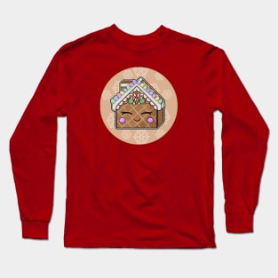 Happy Gingerbread House Long Sleeve T-Shirt